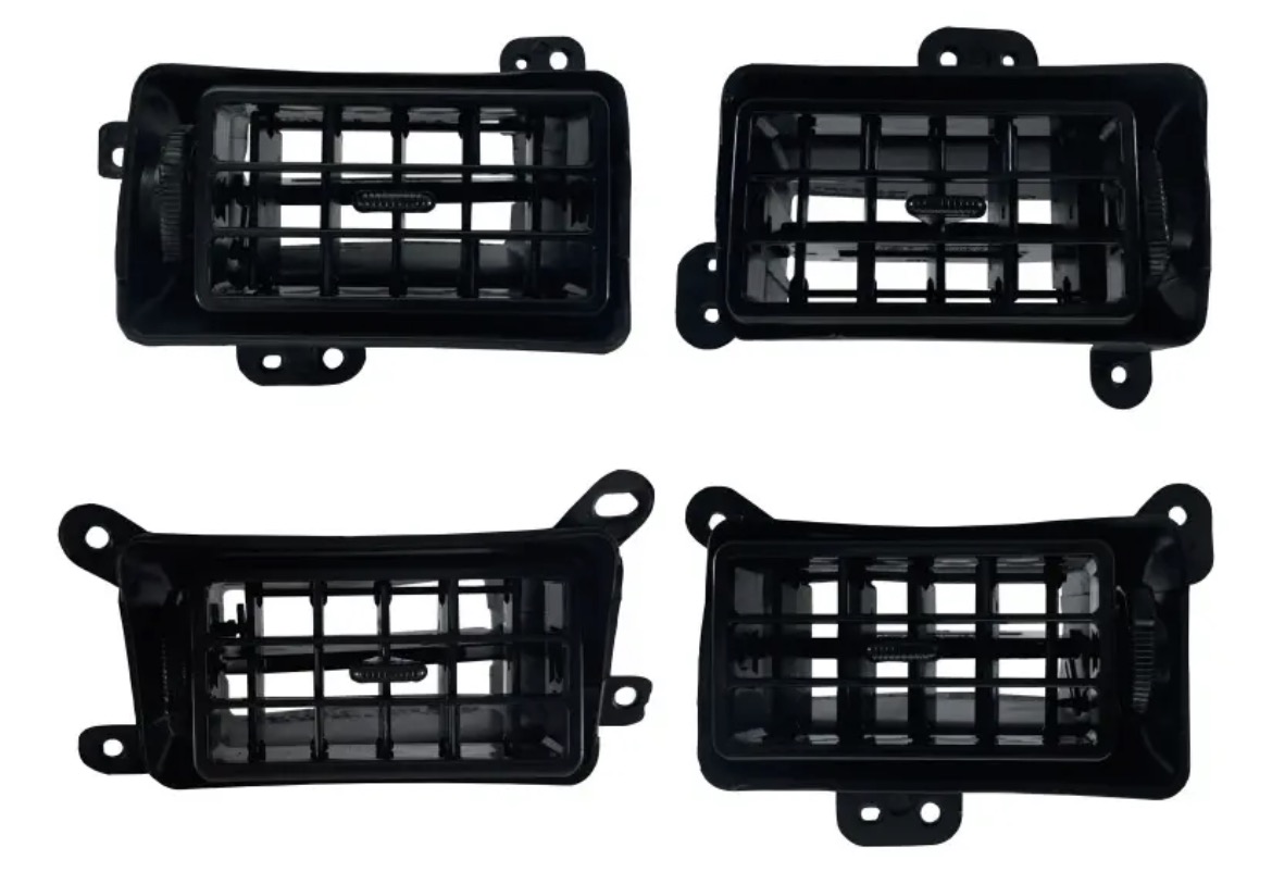 Difusor de Ar Completo com Mecanismo e Suporte – Kit 4 Peças